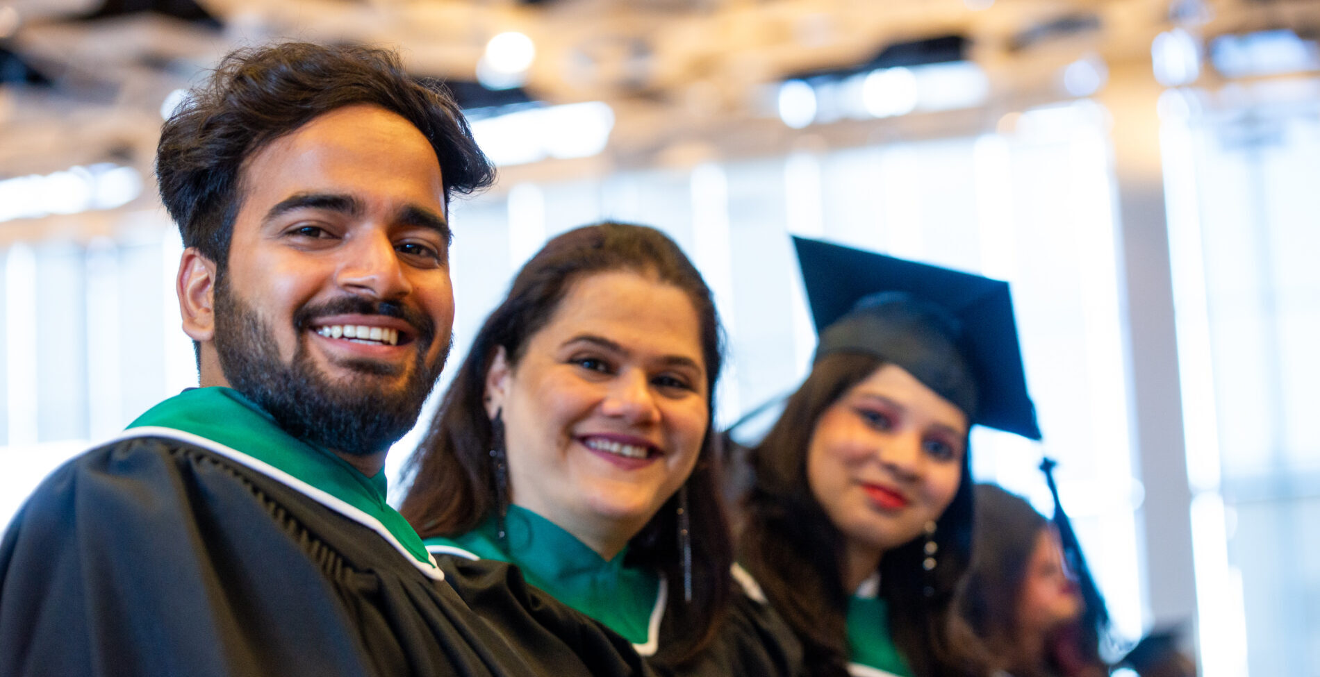 Students at convocation