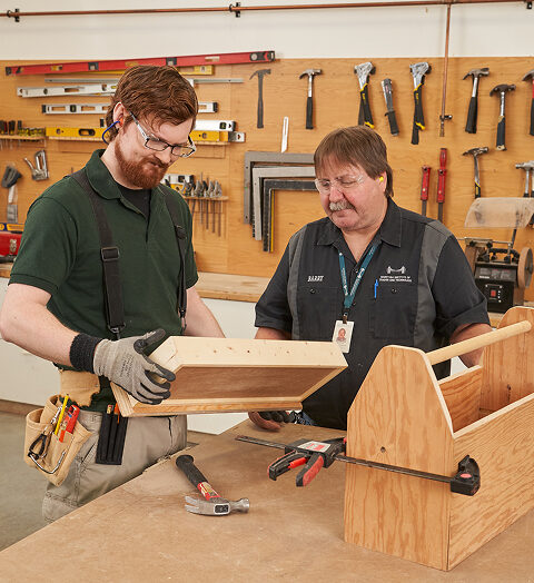 Hand-on learning Carpentry
